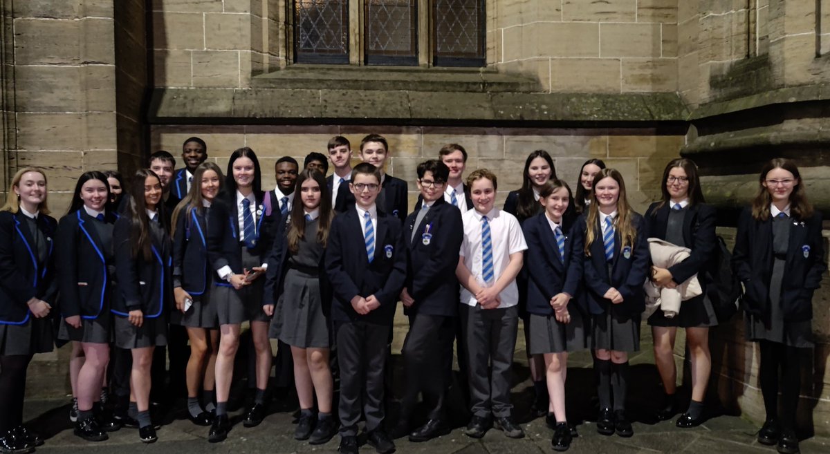 Holyrood Secondary on Twitter "Lovely evening at the High School Mass