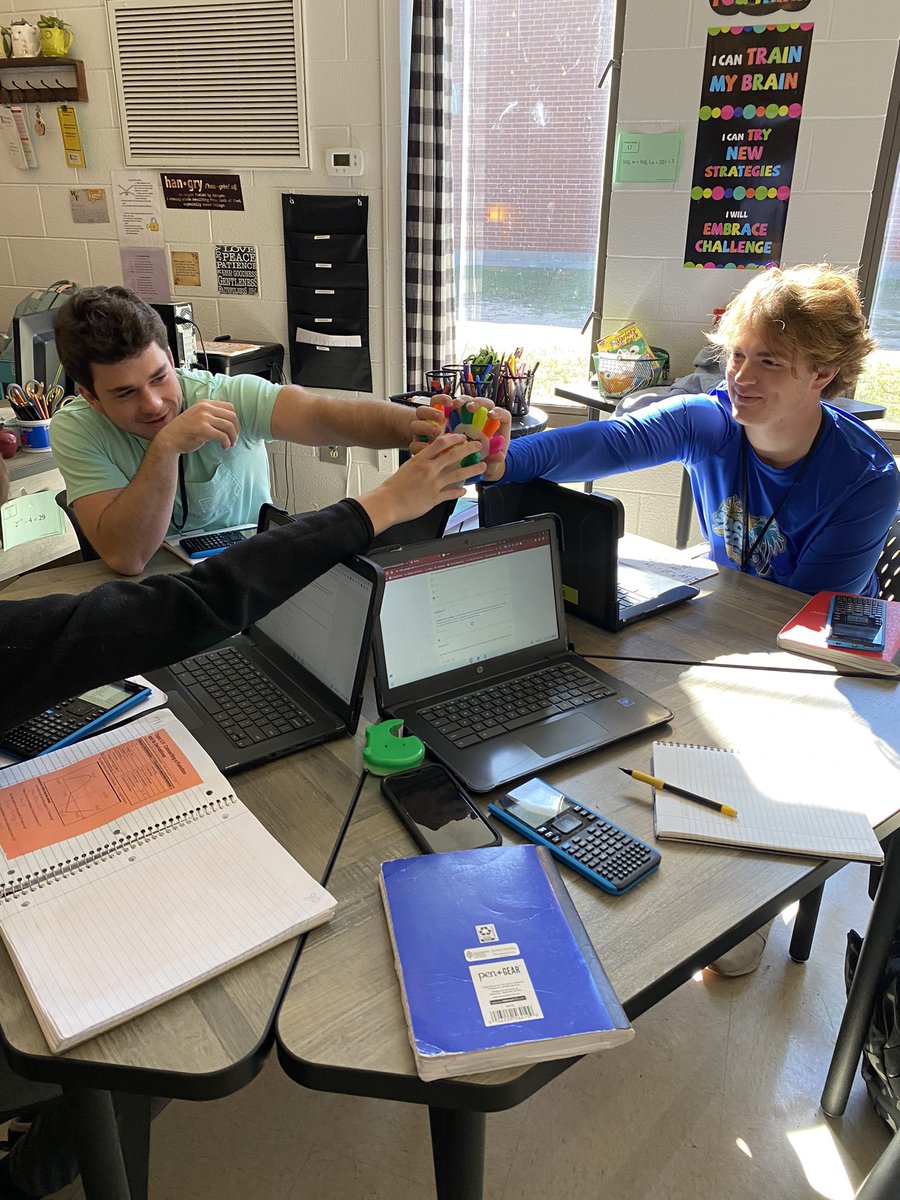 AlisaHobgood's tweet photo. My Calculus students love to “high five” when they get correct answers. Thank you @hand2mind for the hand highlighters https://t.co/gjAkWS4SMi