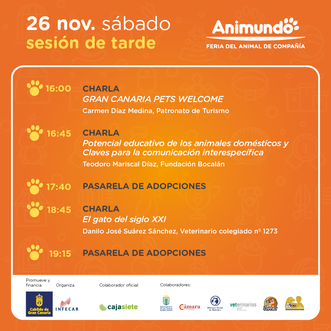 infecar's tweet image. Descubre todo lo que te espera en la 5ª edición de #Animundo 🐶🐱, la Feria del Animal de Compañía:

🐶 Conoce los productos y servicios de los expositores para el cuidado responsable de nuestros fieles amigos.