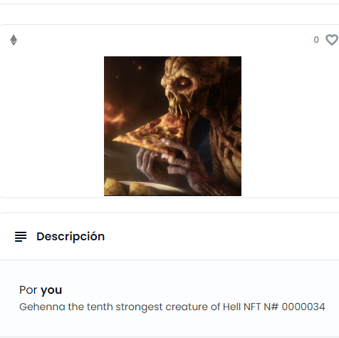 Thepizza_Power's tweet photo. NFT Uploaded today,
this is 34 #NFT
Name:  Gehenna

ThePizza_Power at #OpenSeaNFT

https://t.co/v0Ll8umhRl

#NFTGiveaways #ETH #NFTs #NFTs #NFTCommunity https://t.co/I7aLzra8Et