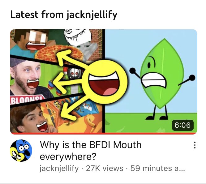 Why is the bfdi mouth everywhere｜TikTok Search