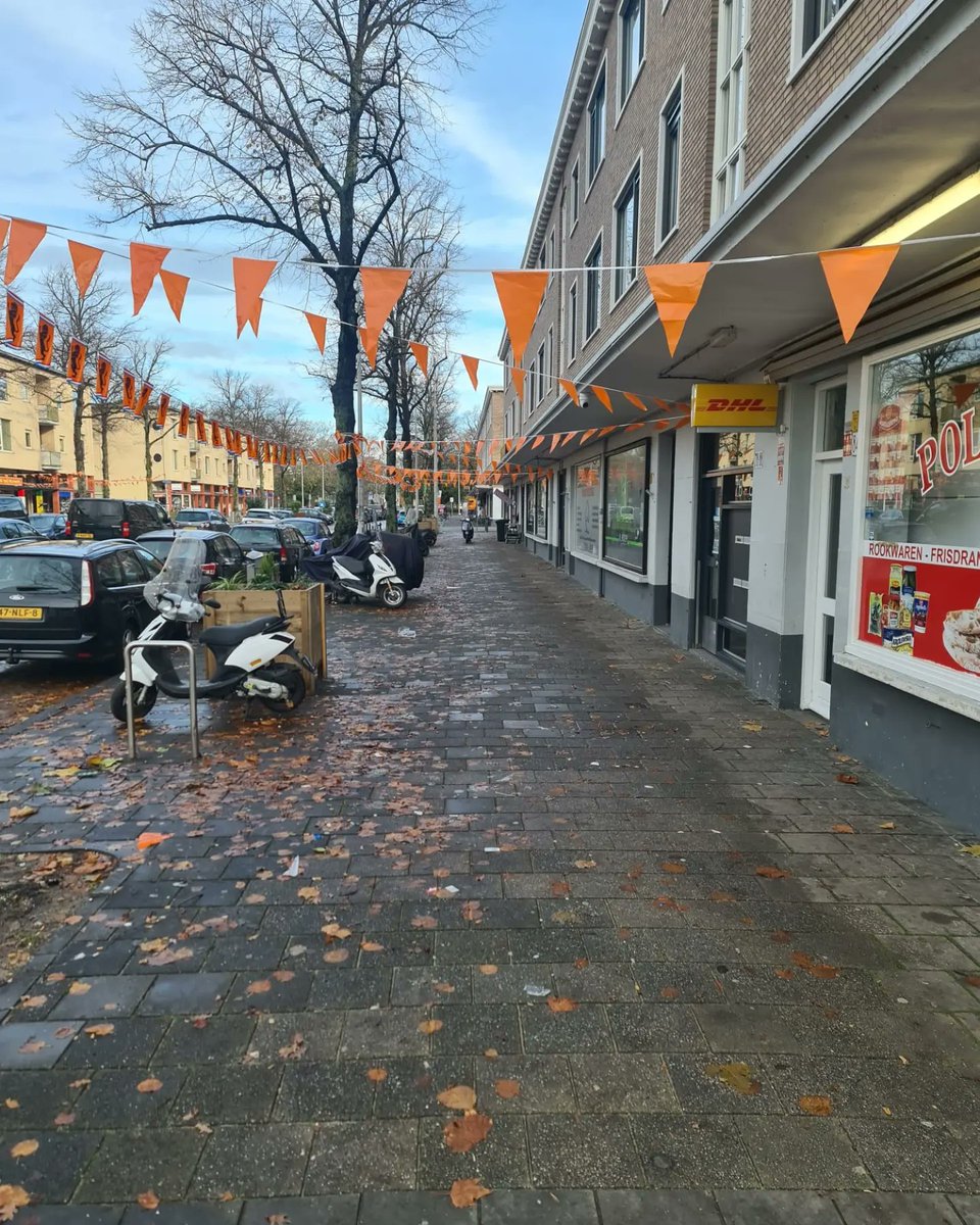 Om goed in de sfeer van het wk te komen hebben we de Jan Luykenlaan en 'Fietsenwinkel' versierd 🦁🟠

Samen met de jongeren en buurtvaders van de wijk hebben we de slingers en vlaggetjes opgehangen! 

#jongeren #meion #oranje #wk
