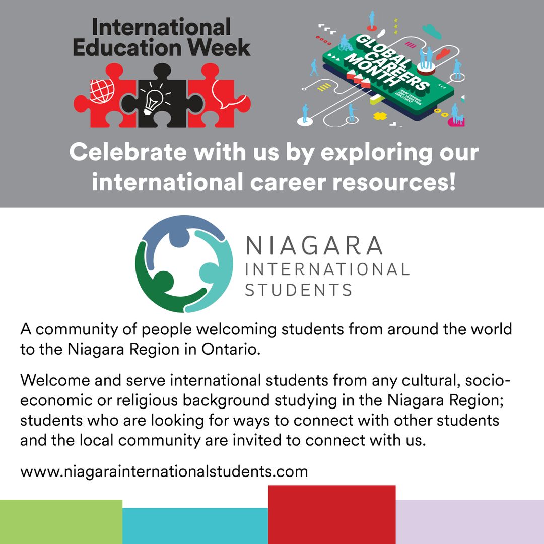 Welcome to International Education Week! A week-long event held November 21st-25th in conjunction with more than 100 countries around the world! 🌎 ✈️ 🤩 Celebrate with us by exploring our international career resources! Swipe to see more! @brockinternational
