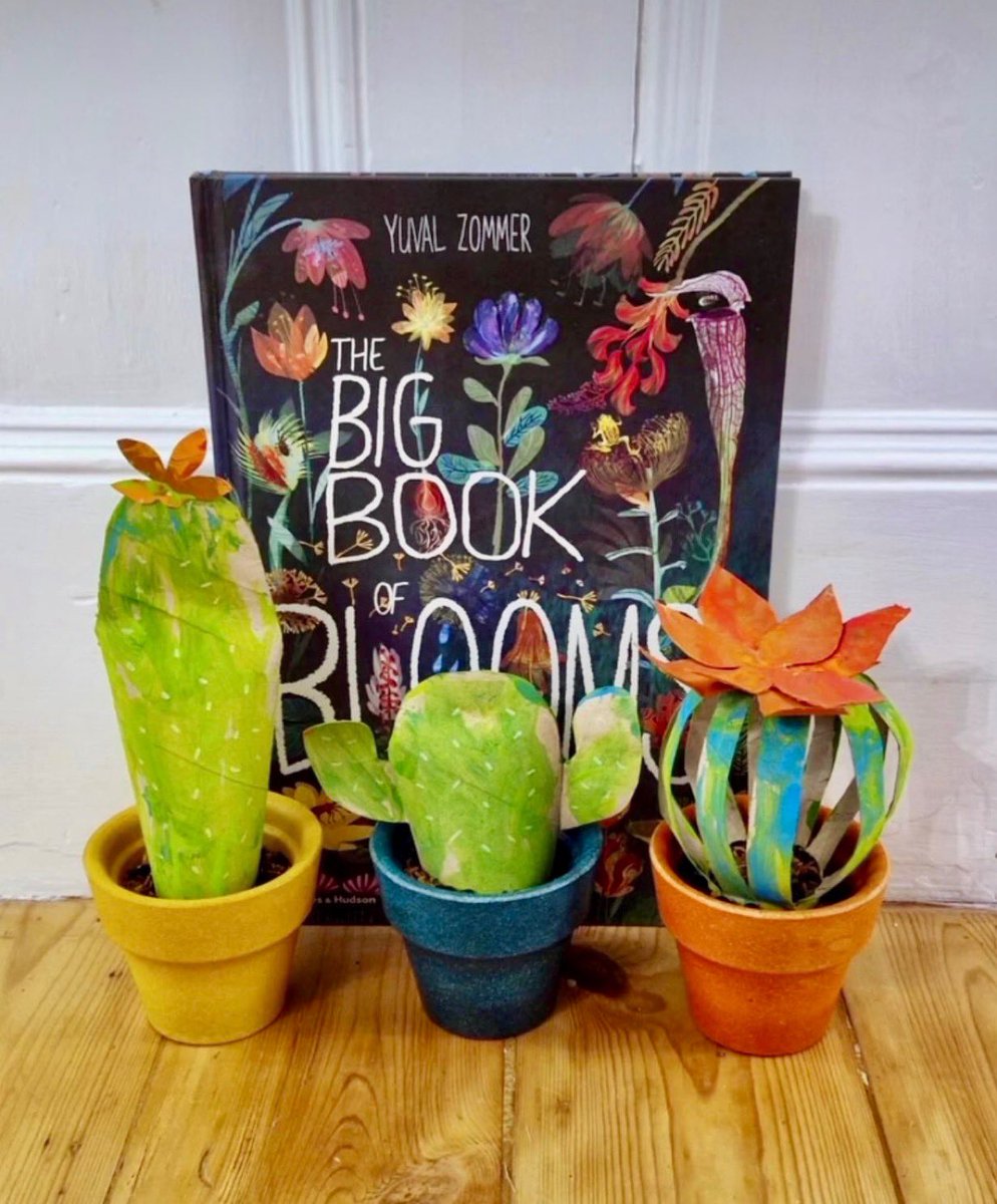 It’s Monday, so here’s something bright and cheerful.
Cardboard Cacti crafted, painted and ‘planted’ by reader Ellie 😍🌵

#recyclecraftcreate #bigbookskidart #TheBigBookOfBlooms #EveryChildIsAnArtist #MondayMotivaton