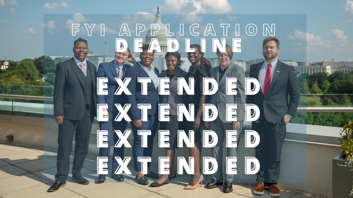 APPLICATION EXTENSION! The 2023 Foster Youth Internship Program® applications are now EXTENDED through December 4, 2022! Apply at bit.ly/2023fyiapp.