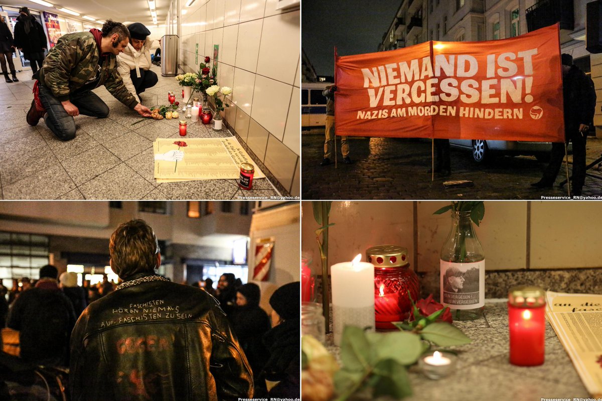 PresseserviceRN's tweet photo. (1/x)Etwa 200Menschen erinnerten heute in #Berlin an #SilvioMeier.
Der Antifaschist und Hausbesetzer wurde1992 durch Neonazis getötet.
Am damaligen Tatort wurden Blumen niedergelegt, in der #SilvioMeierStraße eine Gedenkkundgebung abgehalten #B2111
Fotos:
https://t.co/Pzp4PRzIVV https://t.co/r7m22iqaEE