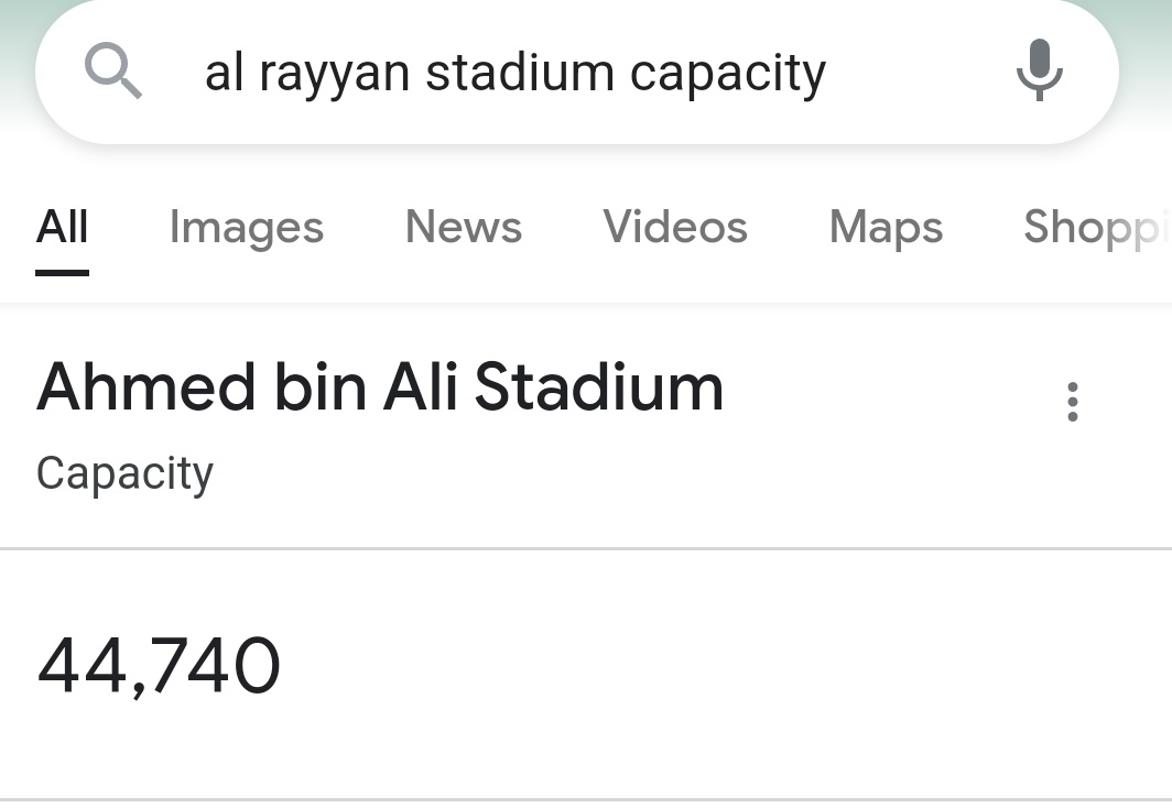 Attendance is 43K at the #WalesvUSA #FIFAWorldCup game but yet there's huge gaps in the stands...