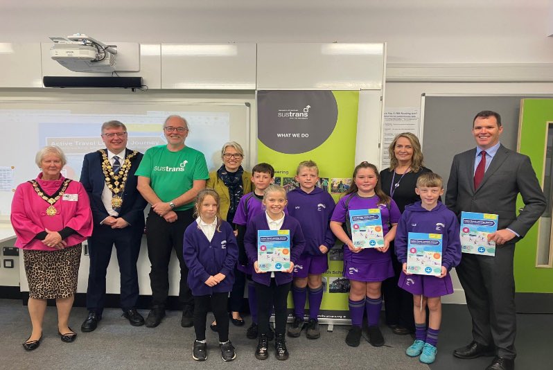 Sustrans chooses YBB to launch their new resource to promote sustainable travel! #sustrans