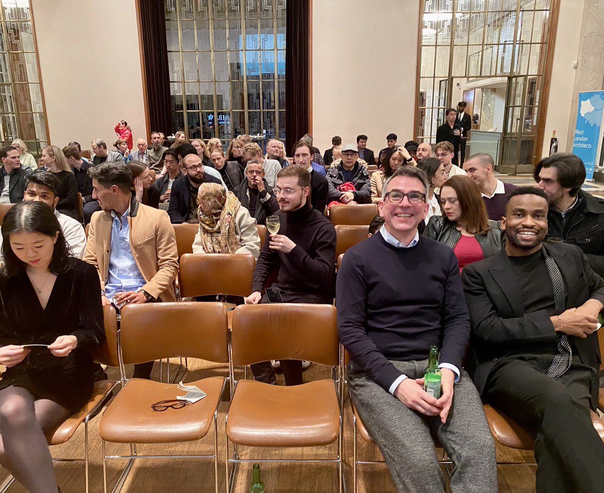 Congratulations to students from all London schools of architecture who received their certificates <a href="/RIBA_London/">RIBA London</a> 2022 Student Awards this evening. Winners presentations &amp; encouraging words from pres-elect @Muyiwa_Oki made for an uplifting night. We’ll done <a href="/ACEatUEL/">ACE at UEL</a> <a href="/LdnMetArts/">London Met School of Art, Architecture and Design</a>!