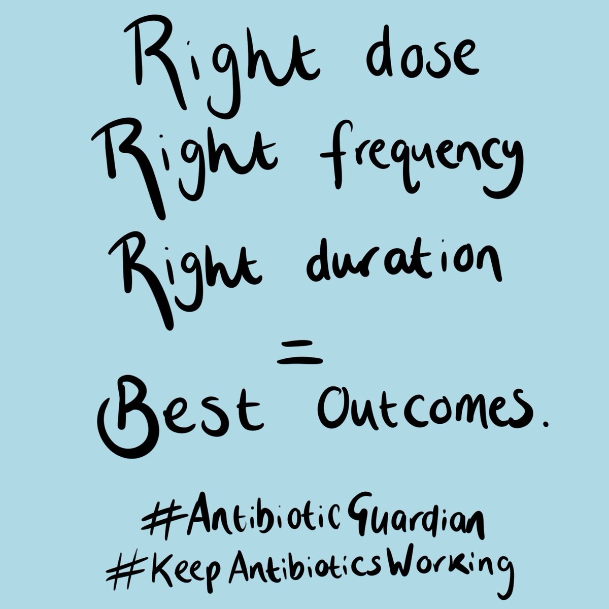 BillMorts's tweet photo. Day 2 of #WAAW #WAAW2022, focussing on #ClinicalPractice. Globally, 1.3 million deaths are attributed to bacterial #AntimicrobialResistance every year. Make a difference and save lives: right dose, right frequency and right duration. #AntibioticGuardian #KeepAntibioticsWorking https://t.co/nid1P39IGp