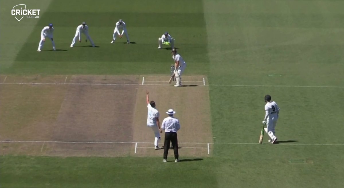 LSportCricket's tweet photo. Underway [Day 1] | @WACA_Cricket 0-0. #SheffieldShield 

The umpires for this match are #MichaelGrahamSmith &amp; #BenTreloar. https://t.co/2lVuZzEShF