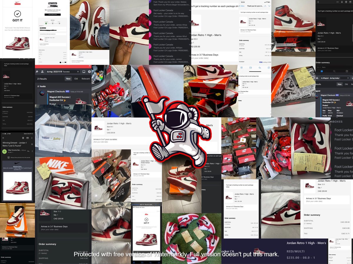 Most anticipated Jordan 1 of the year was a BLOW OUT! 

Members were able to secure Lost &amp; Found Jordan 1’s with our FREE Instore Pings &amp; cheapest ACO on the market!🔥

Want the best chances at success?

JOIN ACO CANADA TODAY! ⤵️
discord.gg/YG8pQKJrWN