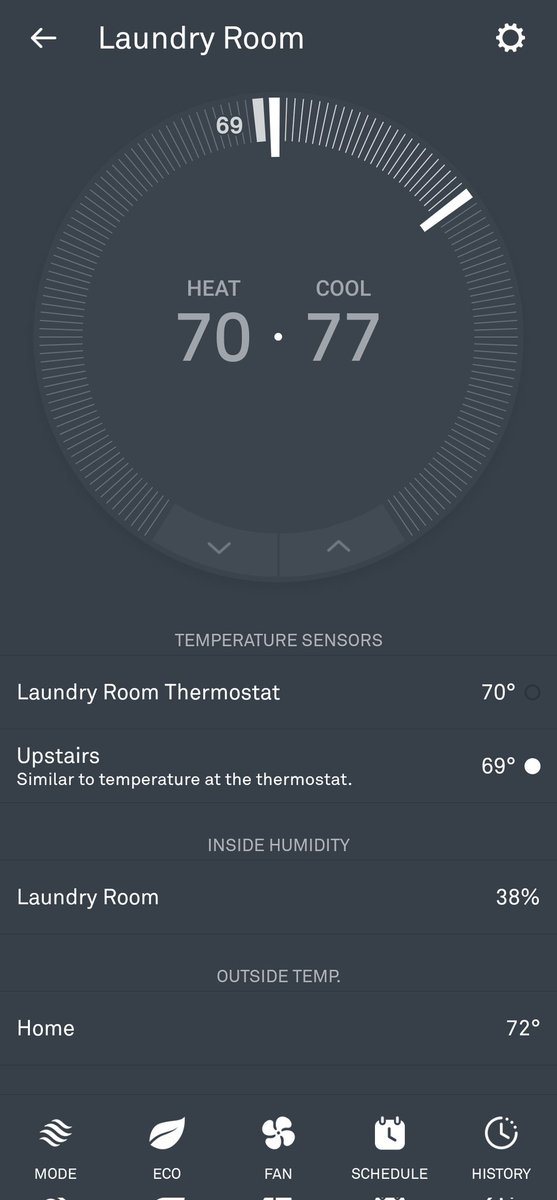 Punx_Life's tweet photo. @madebygoogle Why do you guys refuse to adjust your temp swing settings half a degree?

Premature failure of my HVAC system due to a half degree temp swing is not the correct answer. That's just an excuse to be lazy. https://t.co/lExPMWsGGI
