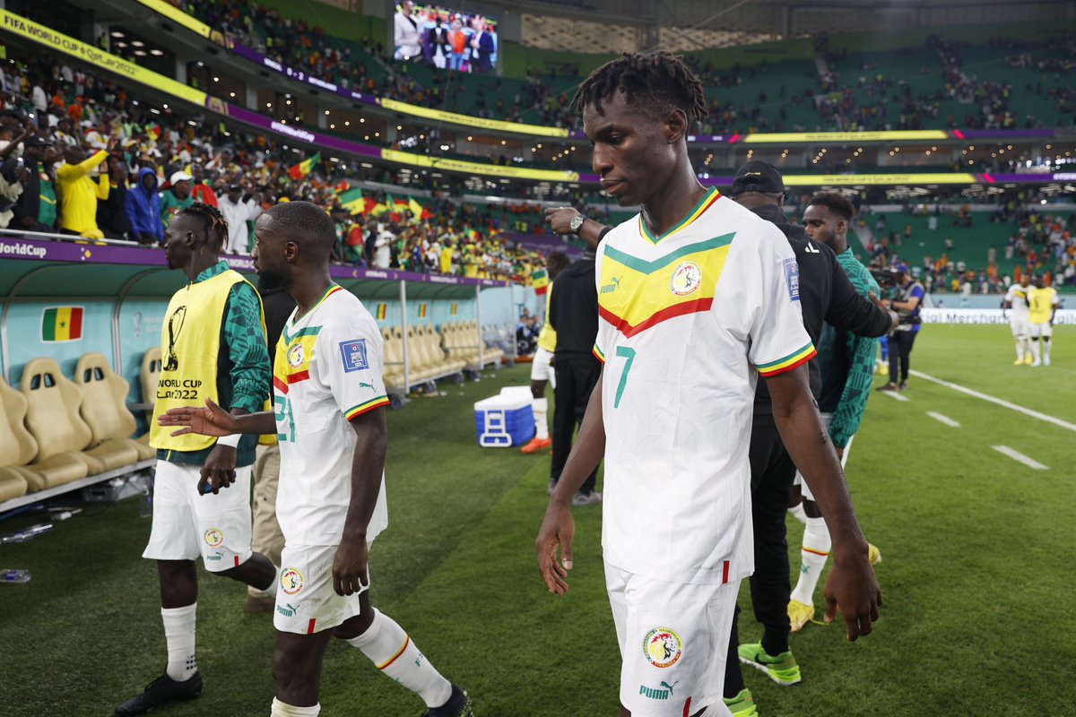 Fsfofficielle's tweet photo. Nikolas Jackson a joué cet après-midi ses premières minutes sous les couleurs de l’équipe nationale du Sénégal. #SENNET https://t.co/oThMAhNXvn