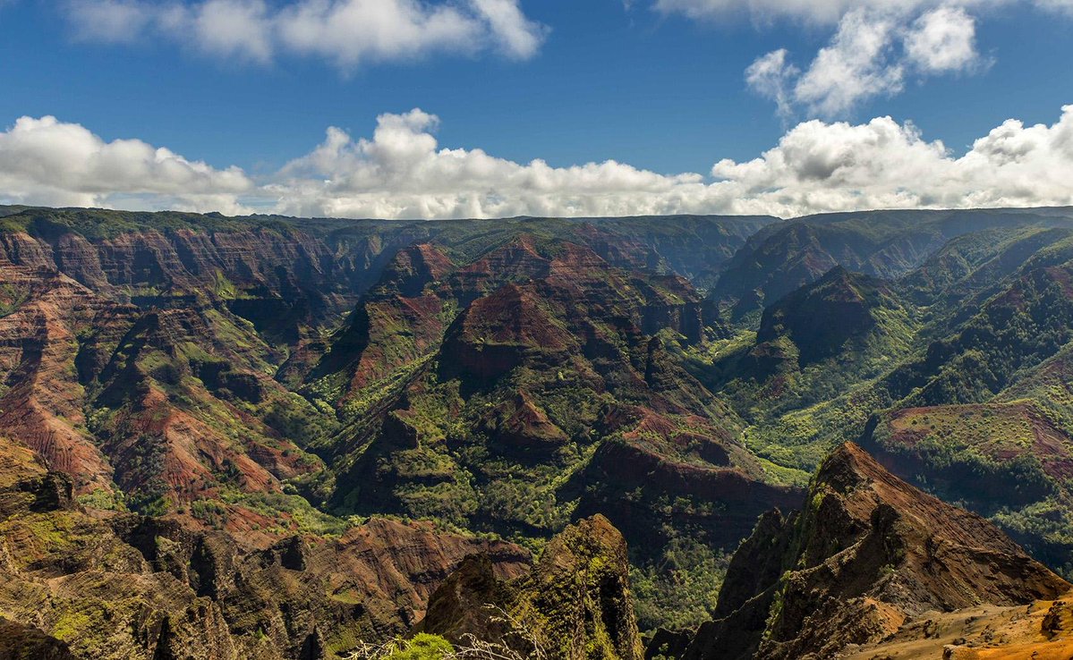UH_FBRecruits's tweet photo. Living the good life: natural beauty

- Volcanoes National Park: home to 2 of the most active volcanoes on earth

- Mt. Waialeale: 2nd wettest place on earth

- Akaka Falls: 442 ft tall

- Waimea Canyon: The "Grand Canyon of the Pacific" which stretches for 10 miles https://t.co/wPAyVdSnyn