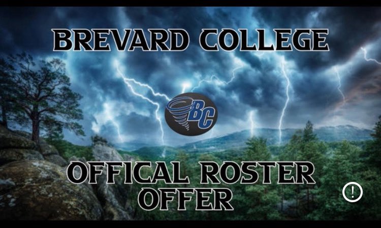 Blessed to receive an offer from <a href="/BrevardF5/">Brevard College Football 🌪</a> <a href="/garrettgro37/">Garrett Groshek</a>