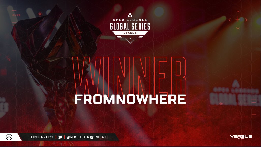 gg_VERSUS's tweet photo. #ALGS CHALLENGER CIRCUIT | EMEA Finals |
RESULTS | @PlayApexEsports
WINNER: #FROMNOWHERE
Bagging themselves the first qualification spot
Casters: @ZephyrCasts @esports_DiA
Game Director/Observer: @Warchawk
📺 https://t.co/SiiFcsgrAt https://t.co/vhvETNHyLf