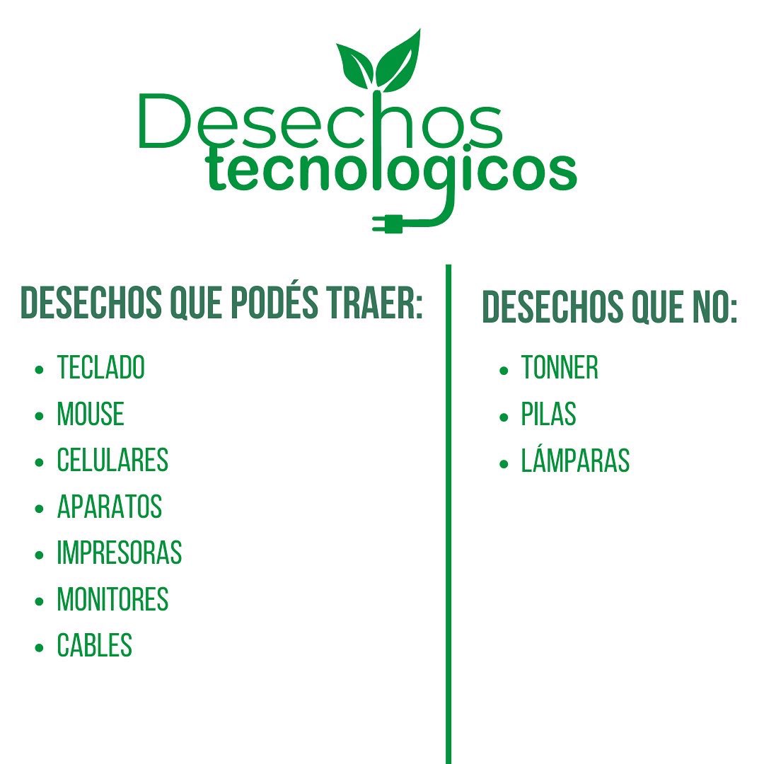 shapersmdp's tweet photo. ¿Qué residuos vamos a estar recibiendo?
- Desechos tecnológicos
- Ecobotellas
- Bidones, envases, potes de yogur y tapitas
- Aceite de cocina usado
- Bolsas de alimento para mascotas
- Saché de leche

⚠️ ¡Los plásticos deben estar limpios! https://t.co/Z22ZOq5S8A