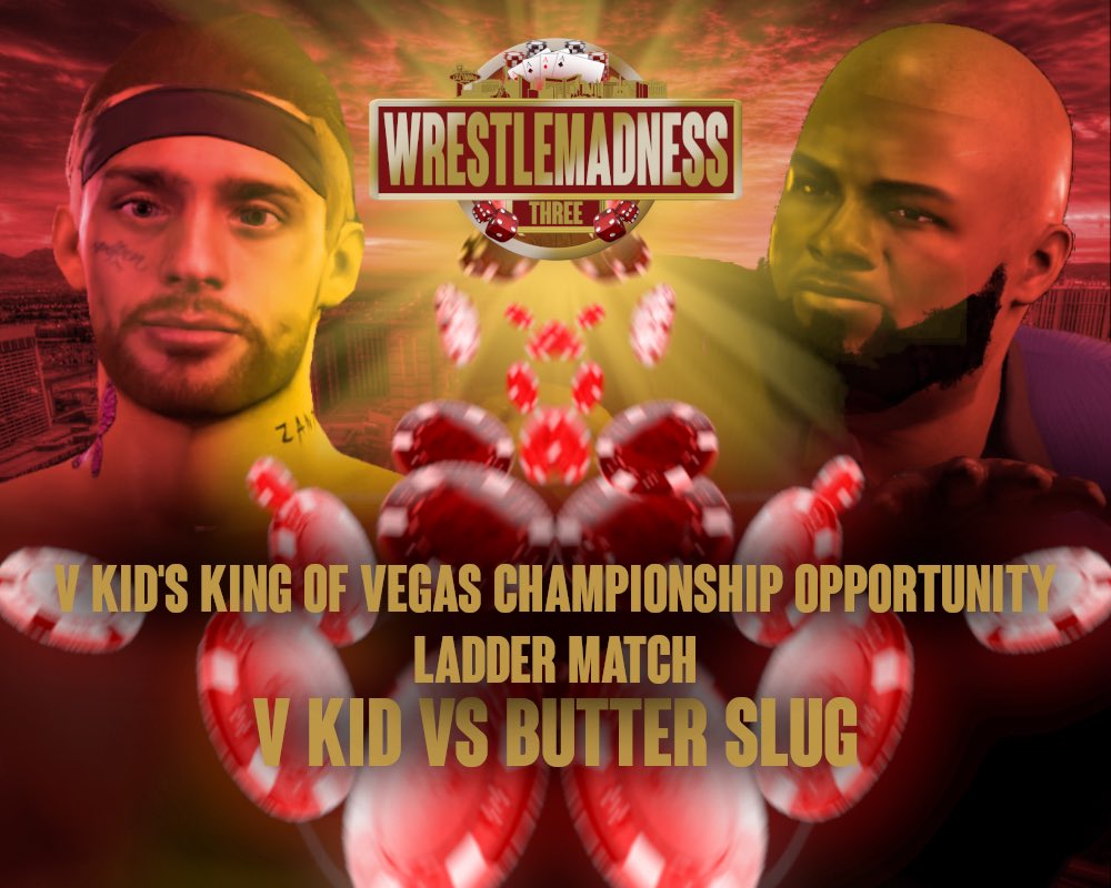 SVegasWrestling's tweet photo. The first 4 matches for @SVegasWrestling WrestleMadness 3 live streaming Sunday at 6PM UK time on the Skeg Vegas Wrestling YouTube channel https://t.co/yNFIc5Oo7K Everyone please watch when it goes live on YouTube, like and subscribe thanks! #likeforlikes #likeforlikeback #WWE2K https://t.co/3MyXAJC2gL