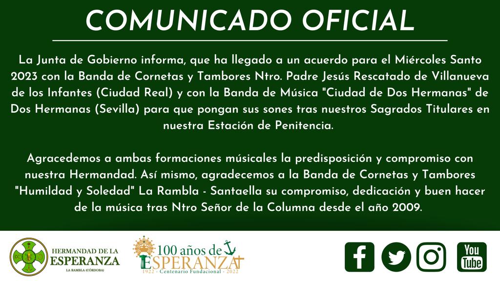 Hermandad Esperanza La Rambla tweet media