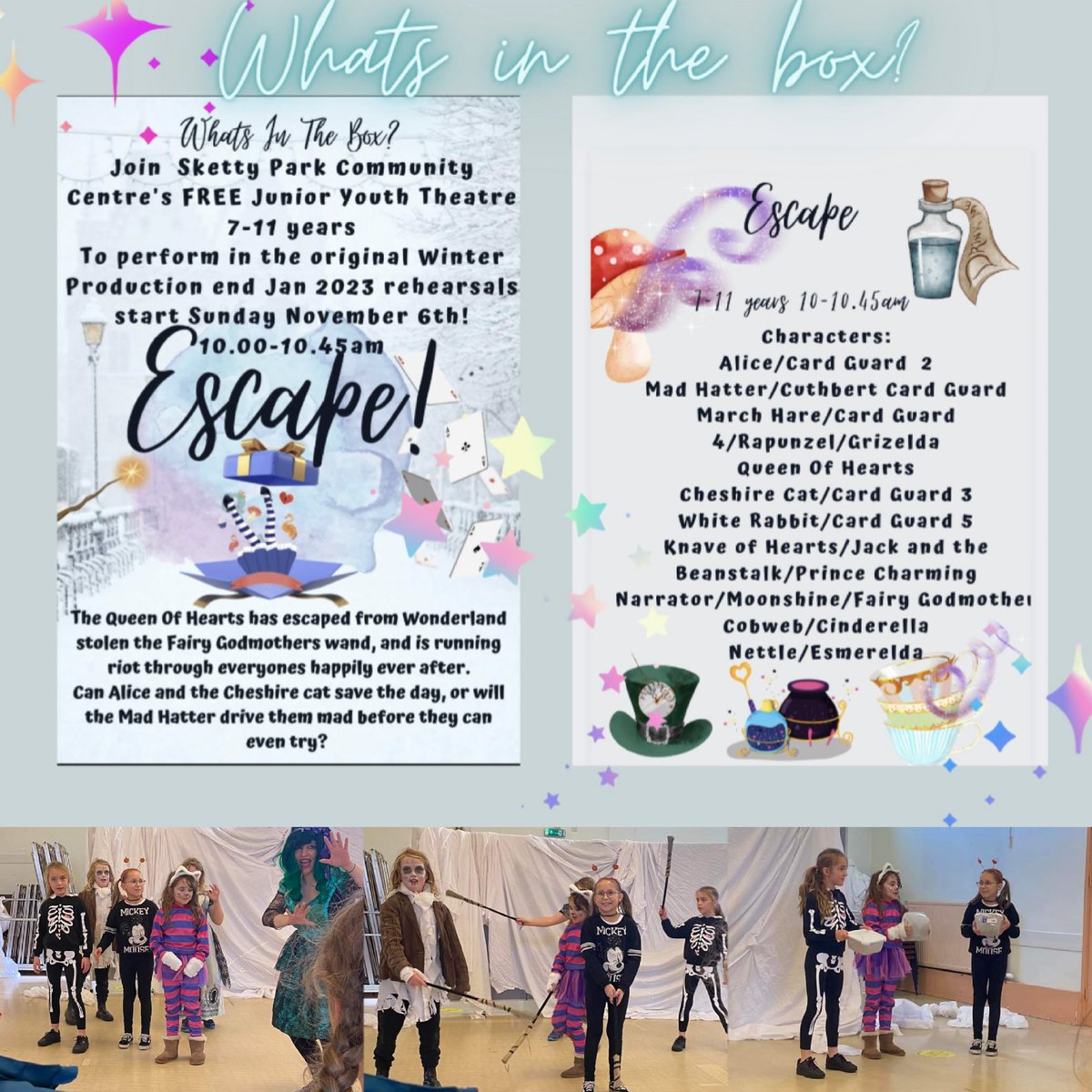 ImaginRay's tweet photo. So happy 😊 Four new junior youth members starting this Sunday and the first Family booked onto the Family Theatre group. 
If you would like to join either/book a space..
Message ImaginRay@hotmail.com
#theatre #Youth #familyactivity #Drama #SWANSEA #Wales https://t.co/KIbGvYQXer