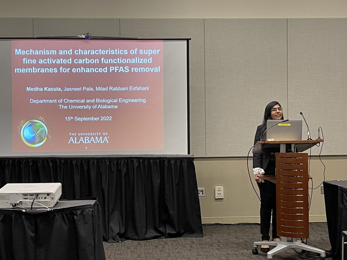 MedhaKasula's tweet photo. Had an exciting and fun week attending #AICHE2022 this year. From presenting my work to meeting old friends, it’s been amazing. https://t.co/c9kwvGDdPr