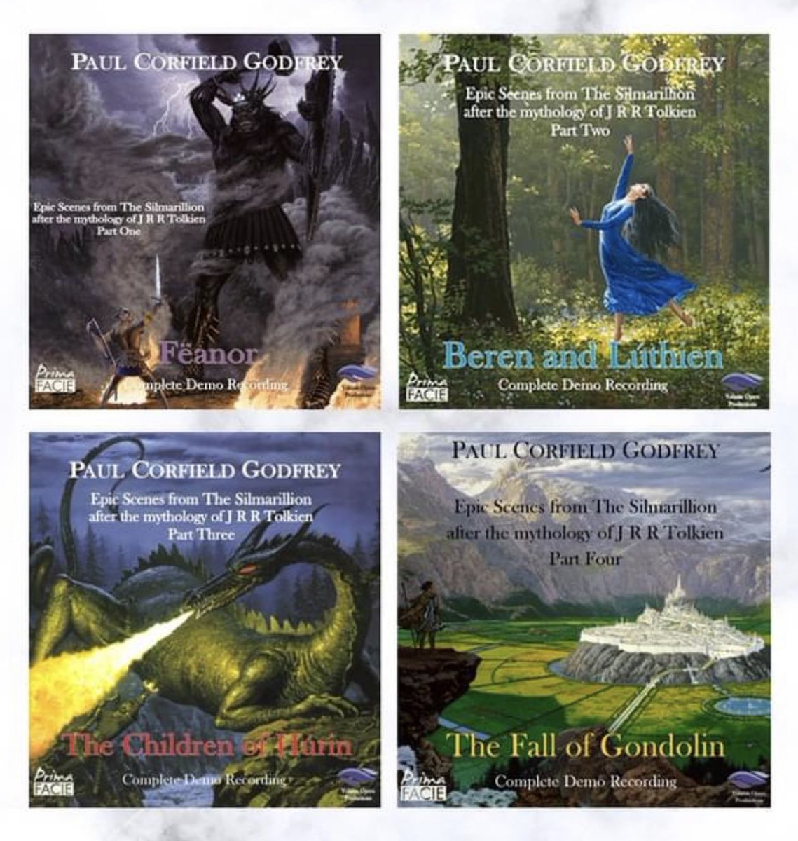 OUT NOW #tolkien #tolkiencollection #tolkienlovers #opera #composers #demorecording #silmarillion #lordoftherings #thehobbit for more info visit paulcorfieldgodfrey.co.uk