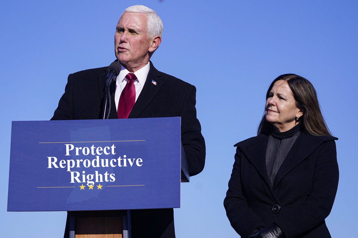 Former VP <a href="/Mike_Pence/">Mike Pence</a> &amp; his wife used Assisted Reproductive Technology (GIFT - Gamete Intrafallopian Transfer) to attempt pregnancy due to longstanding #infertility 
Great to know that he supports a family's right to make their own #reproductive decisions w/o govt interference