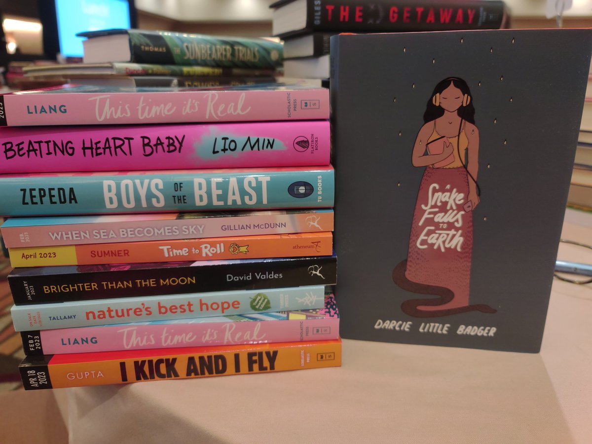 I have another copy of A Snake Falls to Earth, looking for In the Wild Light, Girl who Fell Beneath the Sea, Wild Is the Witch, other fantasy/horror/scifi. Table 19 #alan22trades