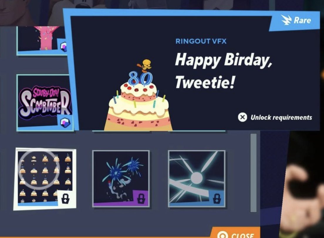 RobLimns's tweet photo. 🌟 COSMÉTICO GRÁTIS 🌟
• Resgate o código TWEETYBDAY para ganhaf a expulsão de aniversário do Piu Piu!

#multiversus ☆#multiversusbrasil ☆#multiversusleak https://t.co/LuUdFz58w9