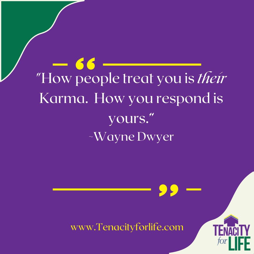 Tenacityforlife's tweet photo. Have a great Monday, be grateful and be the goodness you want in the world! #karma #tenacityforlifebook #tenacityforlife #motivationmondays https://t.co/Q82CxBQNaW