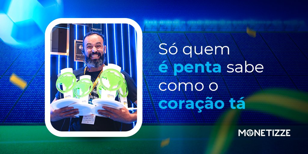 Monetizze's tweet photo. A vontade do #HEXA só cresce! 🇧🇷🏆

A #CopaDoMundo já tá rolando e o brasileiro tá como? Doido pra chegar quinta-feira e ver nossa seleção dar o seu nome😍🏆.

#monetizze #hexa #brasil #jogo #futebol #vendasonline #vendas #afiliado #produtor https://t.co/On2FrotS0d