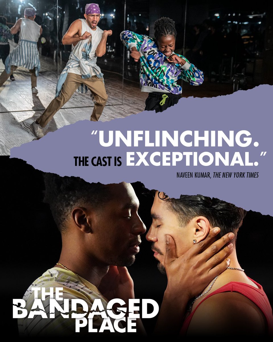 roundaboutnyc's tweet photo. Only 4 weeks left to see the exceptional cast of #thebandagedplace. #RoundaboutUnderground https://t.co/jyXy001IOT