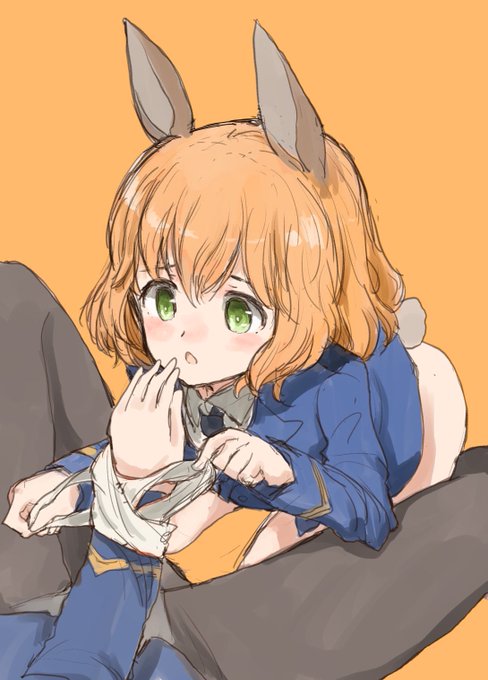 #アメリー・プランシャール生誕祭 #w_witch
 先輩を手当てするアメリー。 