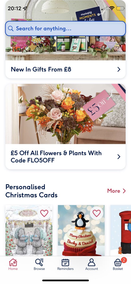 SakuraBerry712's tweet photo. @MoonpigUK I’m also having issues with discount codes: FLO5OFF is on the homepage but it says it has expired! https://t.co/v3bOyDa1nv
