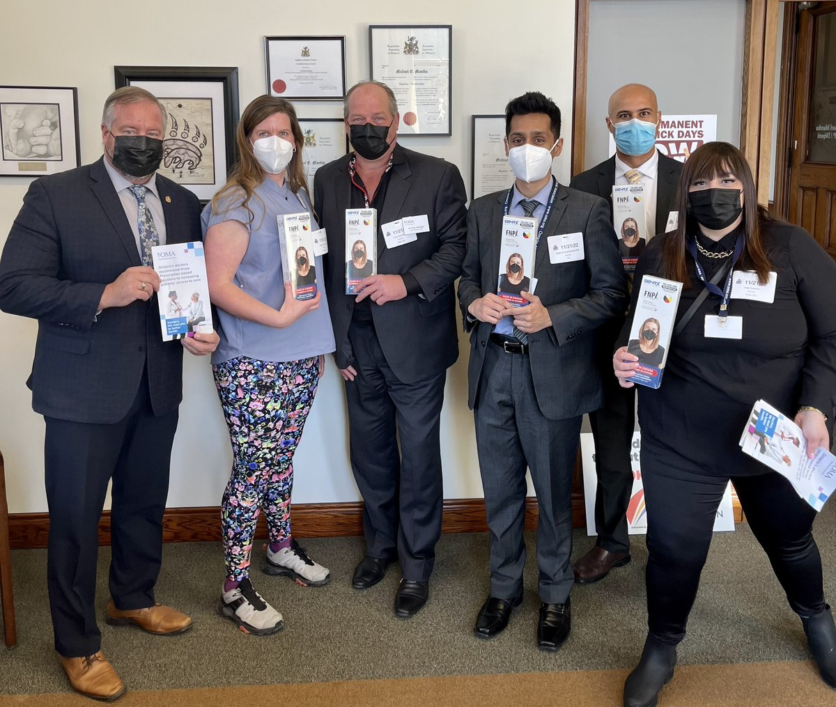 M_Mantha's tweet image. The @OntariosDoctors had recommendations on #DoctorShortages #LongWaitTimes #LackofPalliativeCare they always come wt solutions … they left wt WiikwemkoongFN &amp;amp; SagamokFN produced FN-N95 Masks 😷 #DentXCanada you’re welcome Docs 👍🏼