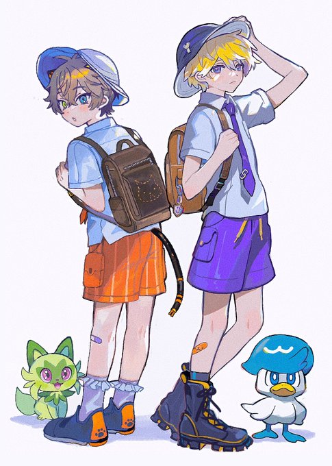 「multiple boys orange shorts」 illustration images(Latest)