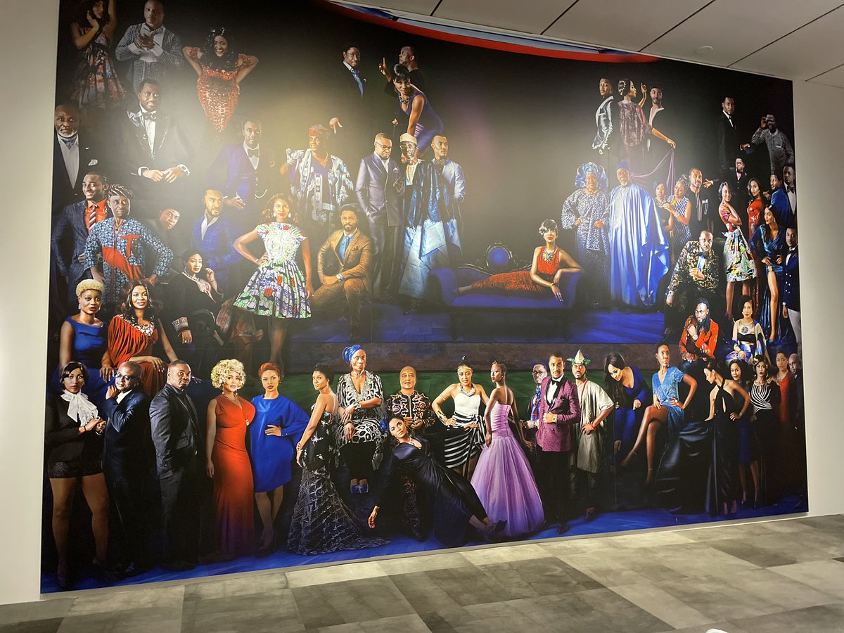 stephenahart's tweet photo. The ‘Iké Udé: Nollywood portraits’ exhibit at the #Smithsonian Museum of African Art is 🔥🖤

So worth visiting if you’re in DC 👏🏾👏🏾

#NollywoodSmithsonian #YouAreBeautiful #AfricanIsBeautiful #BlackExcellence https://t.co/qMzufh6Yy4