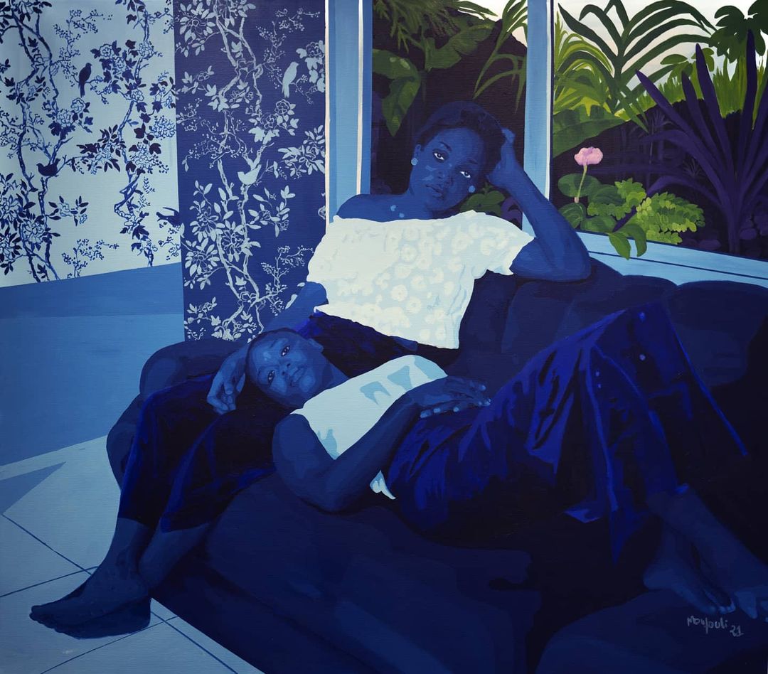 africanscolumn's tweet photo. Moufouli Bello
Beautiful Silly Flowers, 2021
Acrylic on Canvas
150 x 170 cm
Courtesy: Moufouli Bello
#AfricanArtSpotlight #GiantHypes #ContemporaryArt #Art #Benin #sisterhood #sororité #portraits #feminist #retratos #ContemporaryAfricanArt #FineArt https://t.co/VVM0rKeHIz
