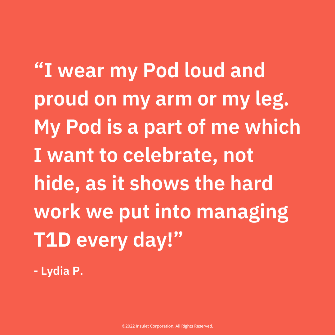 A proud Podder®! 🧡

Do you wear* your Pod loud and proud? 
 
#omnipod

*Refer to user guide for full list of approves sites