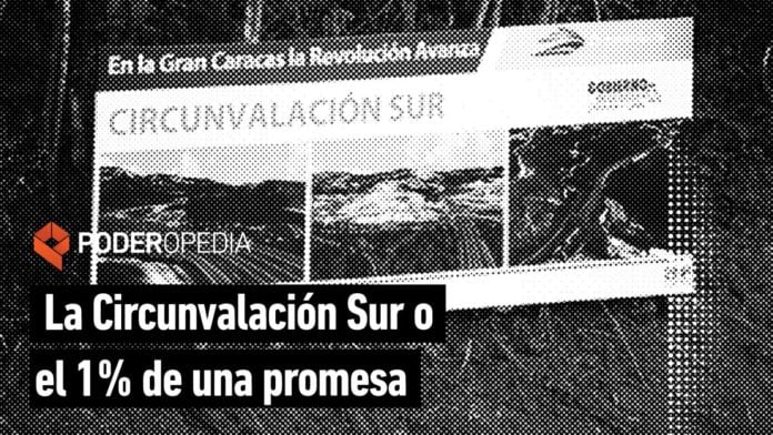 PoderopediaVe's tweet photo. 1/4 #PoderopediaVe | 🧵 El trabajo “La Circunvalación Sur o el 1% de una promesa” detalla que para la construcción de una vía alterna de circulación entre el occidente y oriente alrededor de Caracas era necesaria una inversión de 4.200 millones de dólares. https://t.co/YxQrhCCyIk