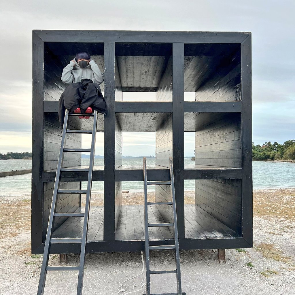 make_kinger's tweet image. 最初で最後🏝