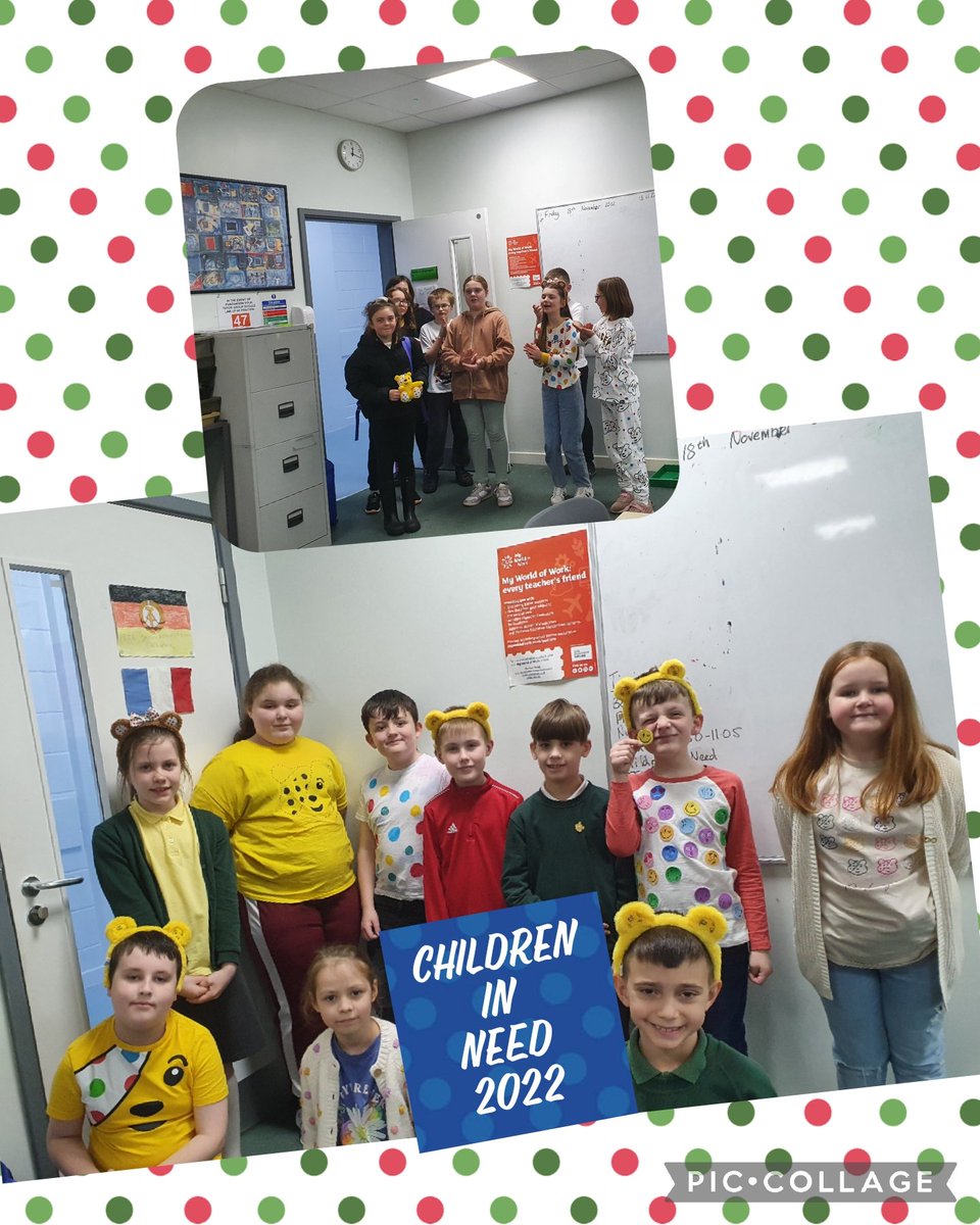 MrsMitchellKPS's tweet photo. What a fun way to end our week - on Friday there were lots of spots to celebrate #ChildrenInNeed2022! @KnightsridgePr1 https://t.co/Bop0nYu7Wq