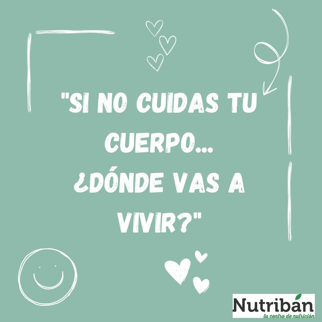 ☆Despedimos el lunes y comenzamos la semana con ganas ☆

☆ ¿Sabes cual es el mejor #lugarparavivir? 

☆ #tucuerpo ☆ 

☆ #Cuídalo y #vivemejor 

<a href="/Nutribandietas/">Nutribán</a> <a href="/JuanaMatallana/">Juana María Matallana González</a> 

#dietista #nutricionista #dietoterapia