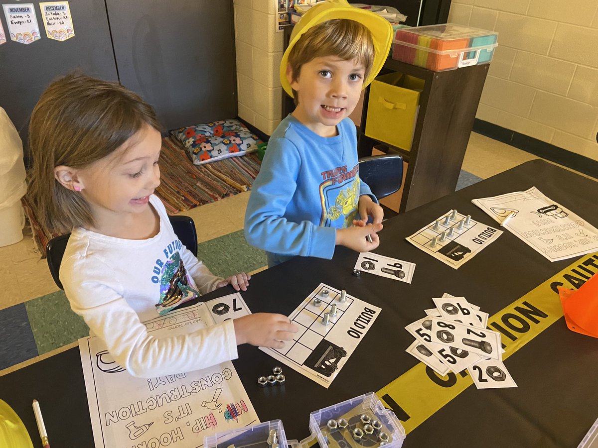 sidneytimbs's tweet photo. Our class had so much fun today for Construction Day! We put all our skills to the test as builders and problem solvers! https://t.co/0f9ZrdQN3O