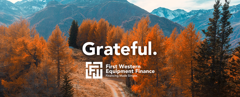 EquipmentFi's tweet photo. Wishing a Happy Thanksgiving to our amazing Customers, Vendor Partners, and Employees! There is no better time for us to tell you how grateful we are for you. Thank you. #grateful #equipmentfinance 

Enjoy your #thanksgiving holiday! https://t.co/ZphznWOJ5l