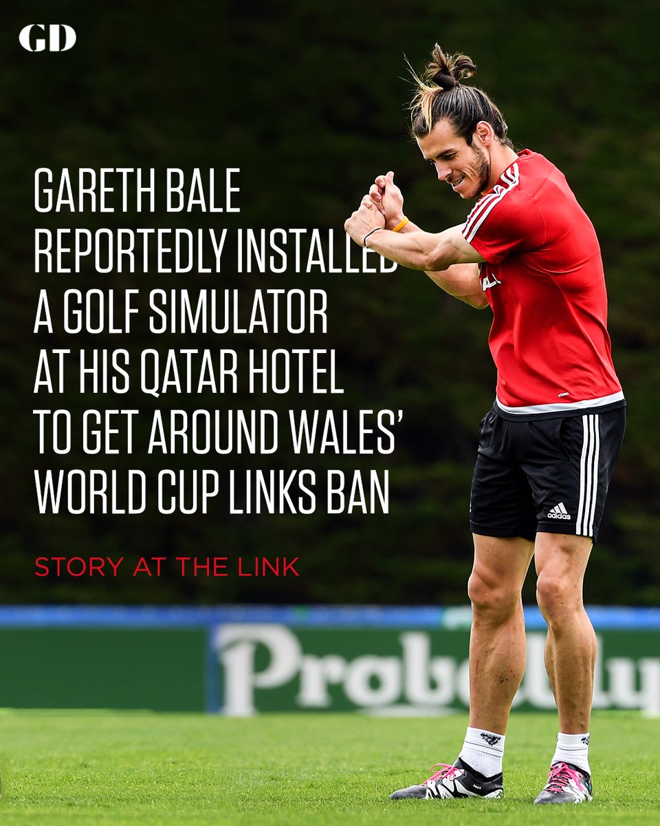 GolfDigest's tweet photo. Gareth wasn't going to take a break from golf in Qatar. 😤

Full story: https://t.co/bPdw1rkhS2 https://t.co/Ab83ngx3cH