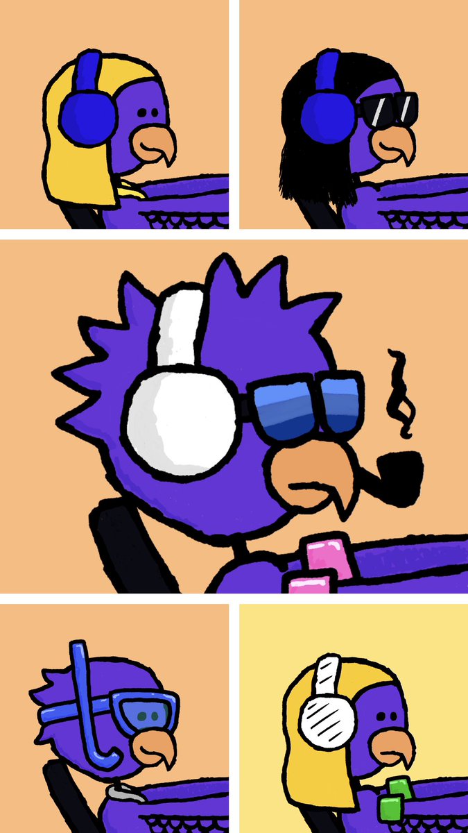 kangaman_gus's tweet image. Thought I’d post some pictures of the #pfer flock. Growing the flock every week. Thanks @dvdsmfer for the great art and for strengthening Defi for all 💜