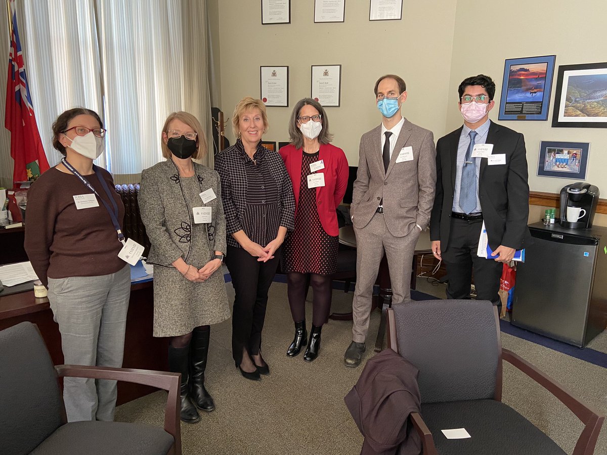 Thankful for opportunity to meet MPP <a href="/LaurieScottPC/">Laurie Scott</a> and to discuss issues impacting Ontario patients and healthcare #OMAatQP