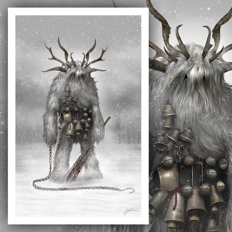 Sam_Shearon's tweet photo. The Merry Macabre world of Mister Sam Shearon's CREEPY CHRISTMAS!
Now available as 40 different greeting card designs available across 3 packs with red envelopes!

Buy all 3 sets to receive the 'NISSE' card FREE! 

https://t.co/ciXQ4iW4en

❄️

#MisterSamShearon #creepychristmas https://t.co/MBxPPUCcql